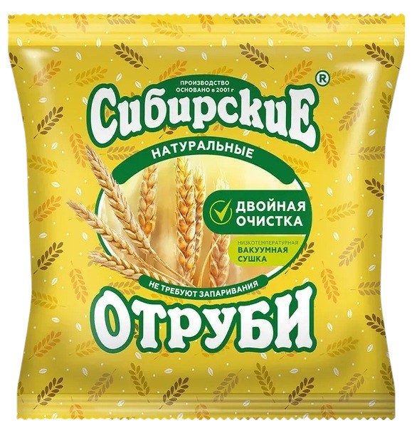 Отруби пшеничные натуральные | Сибирская клетчатка