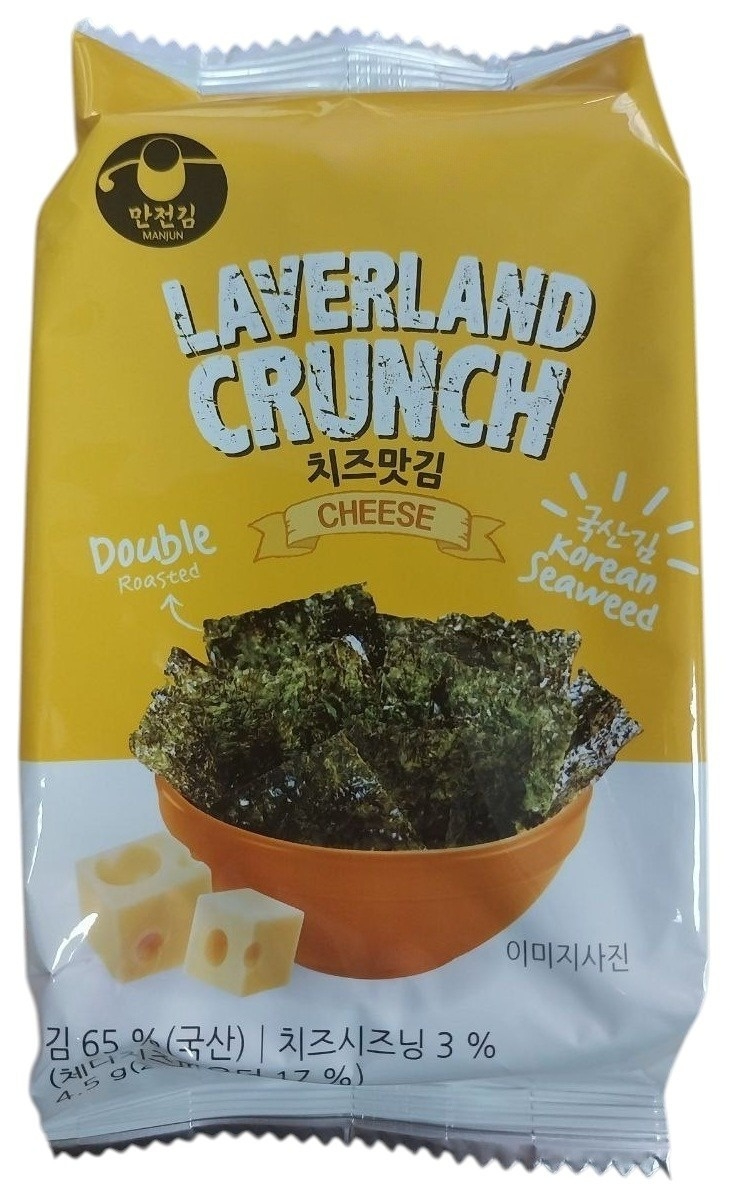 Морская капуста со вкусом сыра | Laverland Crunch