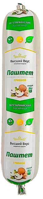Паштет Пшеничный Грибной «Высший вкус»