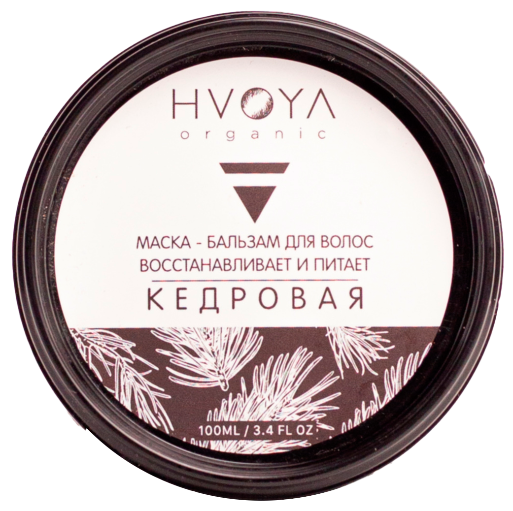 Маска-бальзам для волос питательная Кедровая | Hvoya