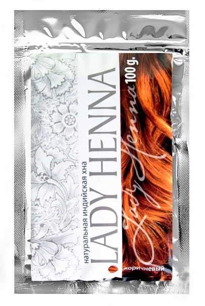 Коричневая хна Lady Henna