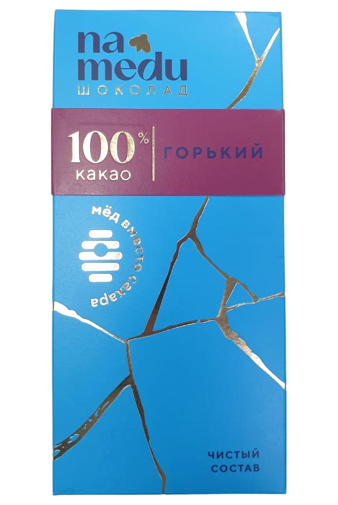 Шоколад Горький 100% | Гагаринские мануфактуры