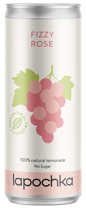 Напиток среднегазированный безалкогольный Fizzy Rose | Lapochka