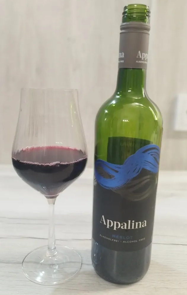 Вино безалкогольное красное Мерло | Appalina