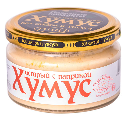 Хумус Острый с паприкой | Полезные продукты