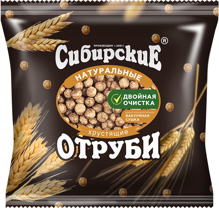 Отруби хрустящие в шариках | Сибирская клетчатка