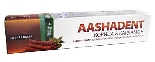 Зубная паста Aashadent Корица & Кардамон