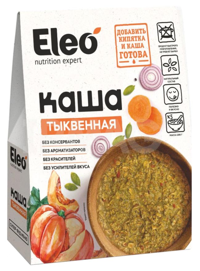 Каша тыквенная Eleo
