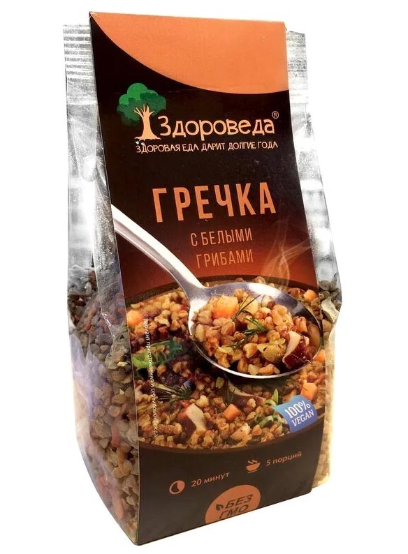 Гречка с белыми грибами | Здороведа