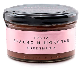 Десертная паста Арахис и Шоколад | GreenMania