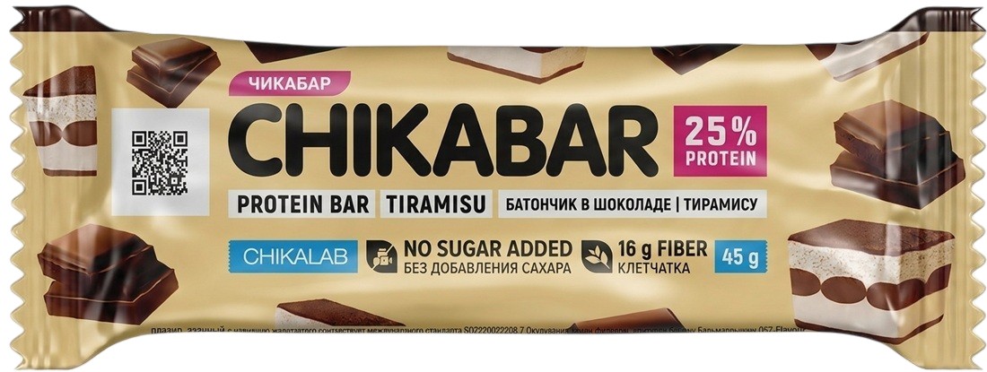 Протеиновый батончик «Тирамису» | Chikalab