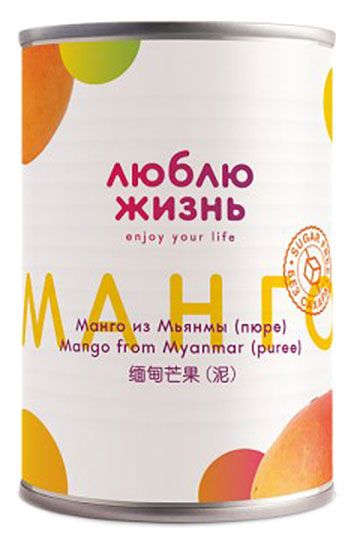 Пюре Манго из Мьянмы | Люблю Жизнь