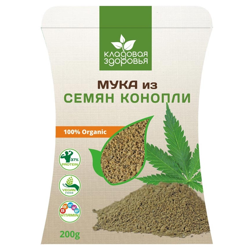 Мука конопляная