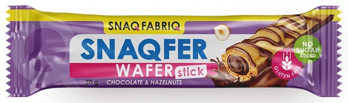 Батончик Snaqfer с шоколадно-ореховой пастой | Snaq Fabriq