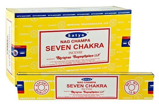 Благовония Satya «Seven Chakra»