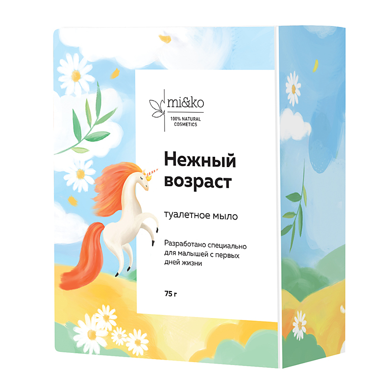 Мыло детское «Нежный возраст» МиКо